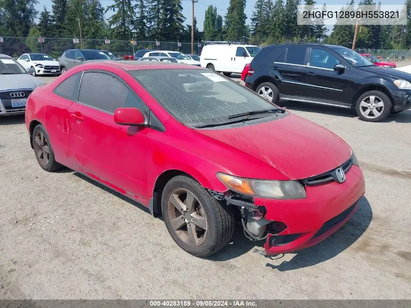 2HGFG12898H553821 2008 Honda Civic Ex