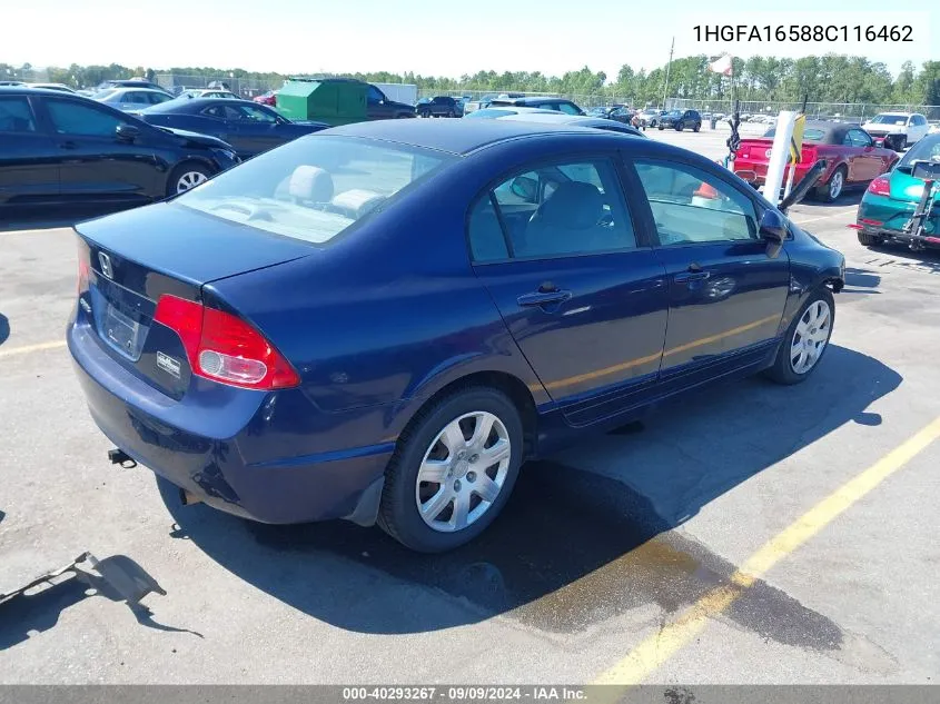 1HGFA16588C116462 2008 Honda Civic Lx