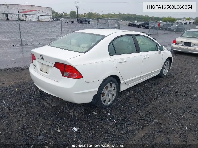 2008 Honda Civic Lx VIN: 1HGFA16568L066354 Lot: 40327600