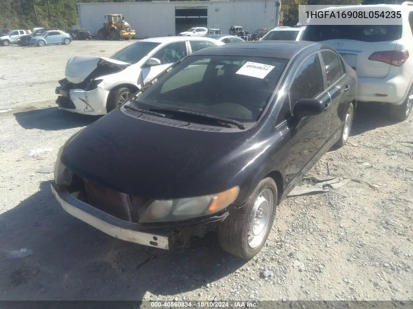 2008 Honda Civic Ex-L VIN: 1HGFA16908L054235 Lot: 40560834