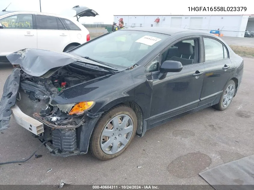 1HGFA16558L023379 2008 Honda Civic Lx