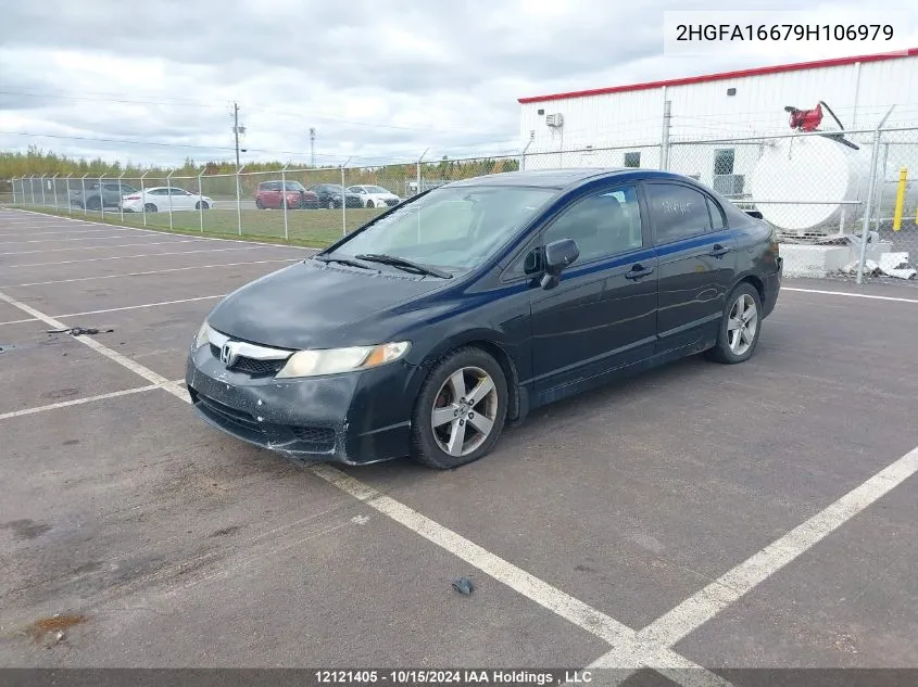 2HGFA16679H106979 2009 Honda Civic Sdn