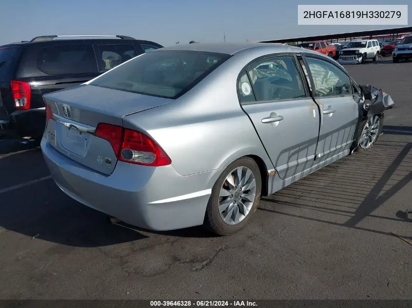 2009 Honda Civic Ex VIN: 2HGFA16819H330279 Lot: 39646328