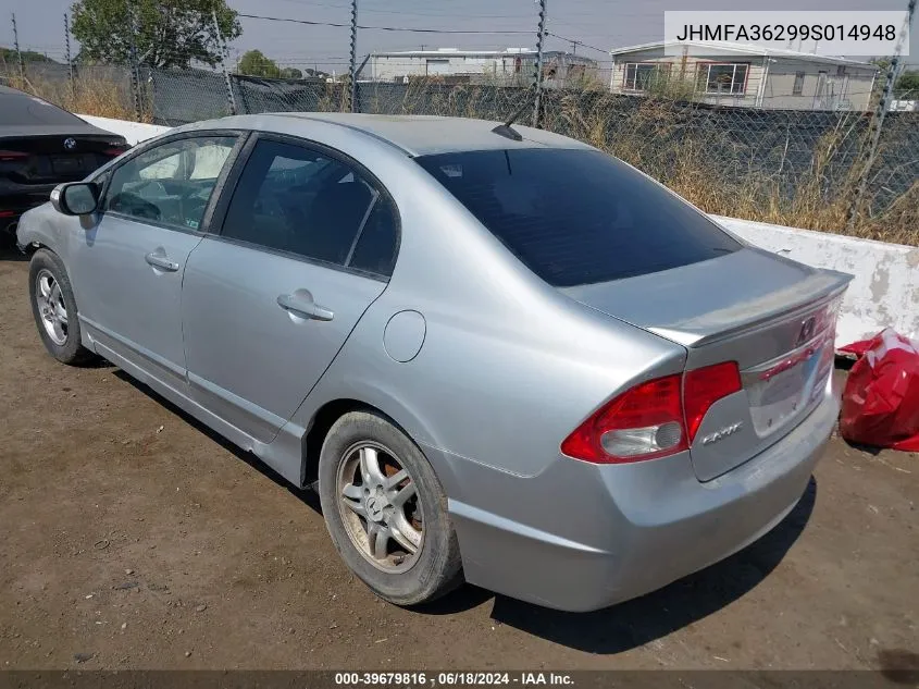 JHMFA36299S014948 2009 Honda Civic Hybrid