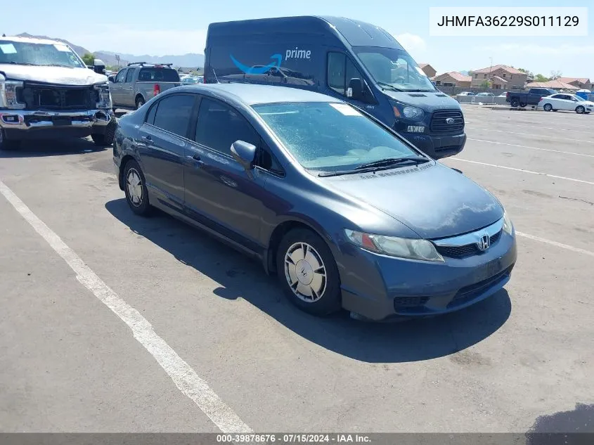 2009 Honda Civic Hybrid VIN: JHMFA36229S011129 Lot: 39878676