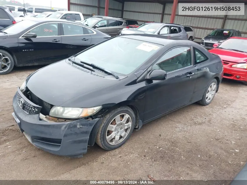 2009 Honda Civic Lx VIN: 2HGFG12619H508453 Lot: 40079495