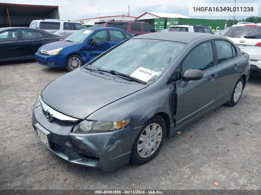 1HGFA16349L011238 2009 Honda Civic Vp