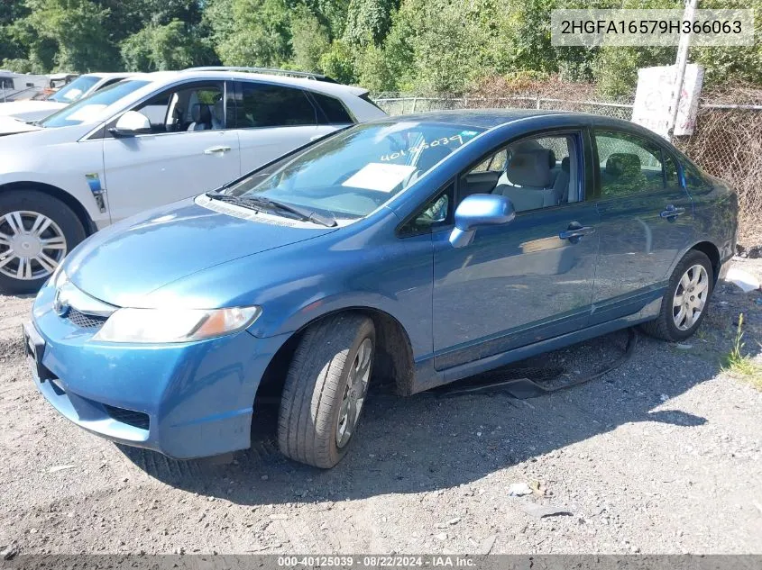 2HGFA16579H366063 2009 Honda Civic Lx