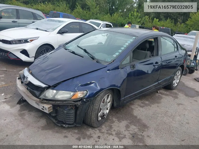 19XFA16579E032805 2009 Honda Civic Lx