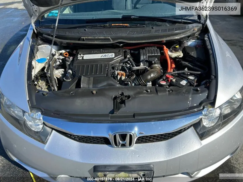 JHMFA36239S016369 2009 Honda Civic Hybrid