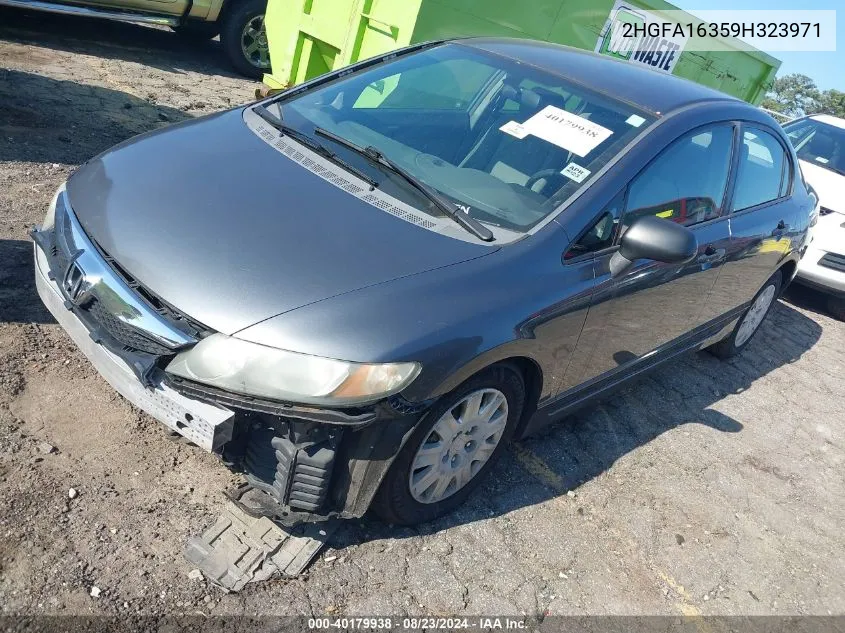 2HGFA16359H323971 2009 Honda Civic Vp