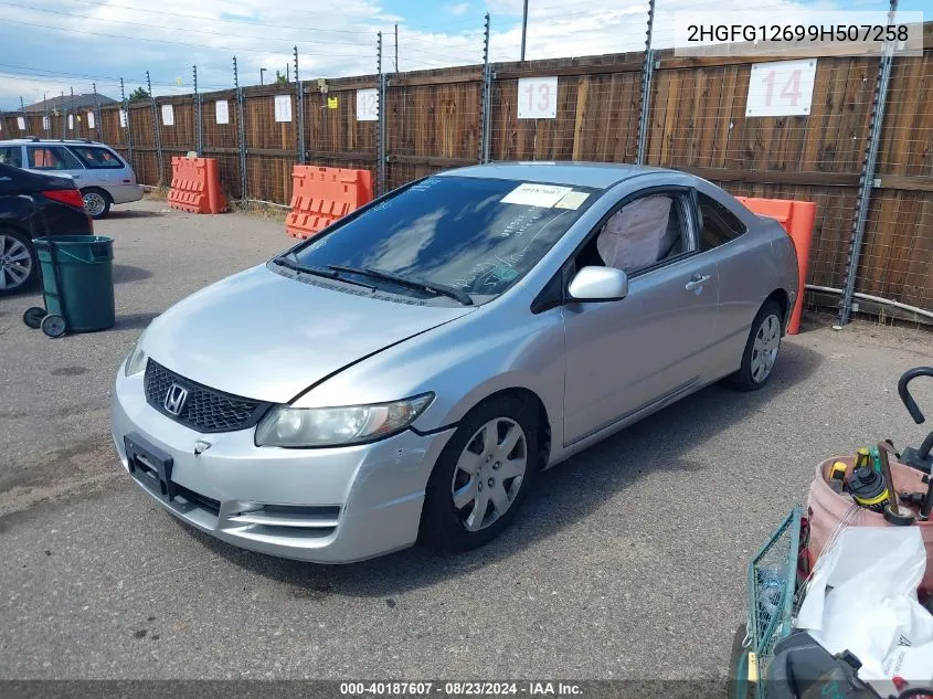 2HGFG12699H507258 2009 Honda Civic Lx