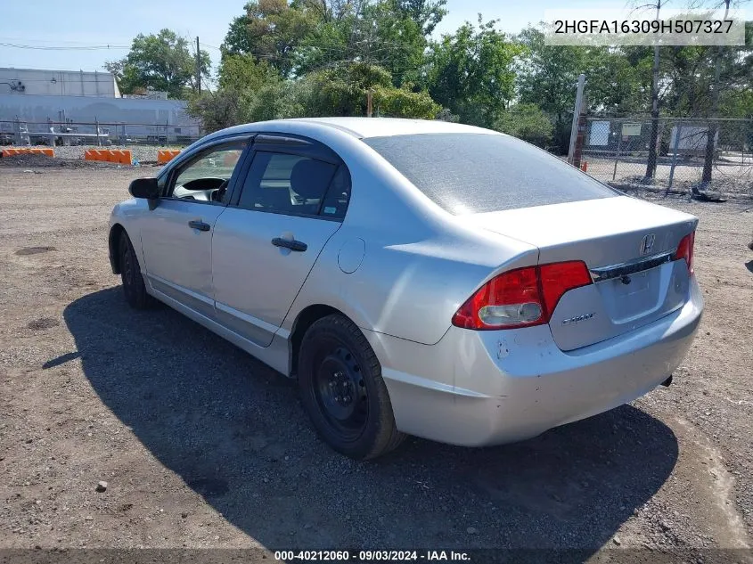 2HGFA16309H507327 2009 Honda Civic Vp