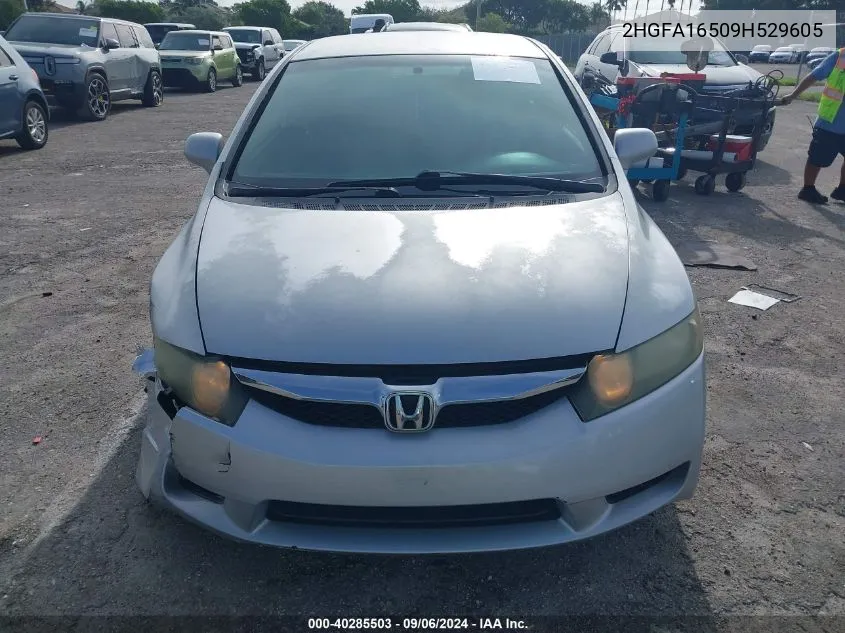 2HGFA16509H529605 2009 Honda Civic Lx