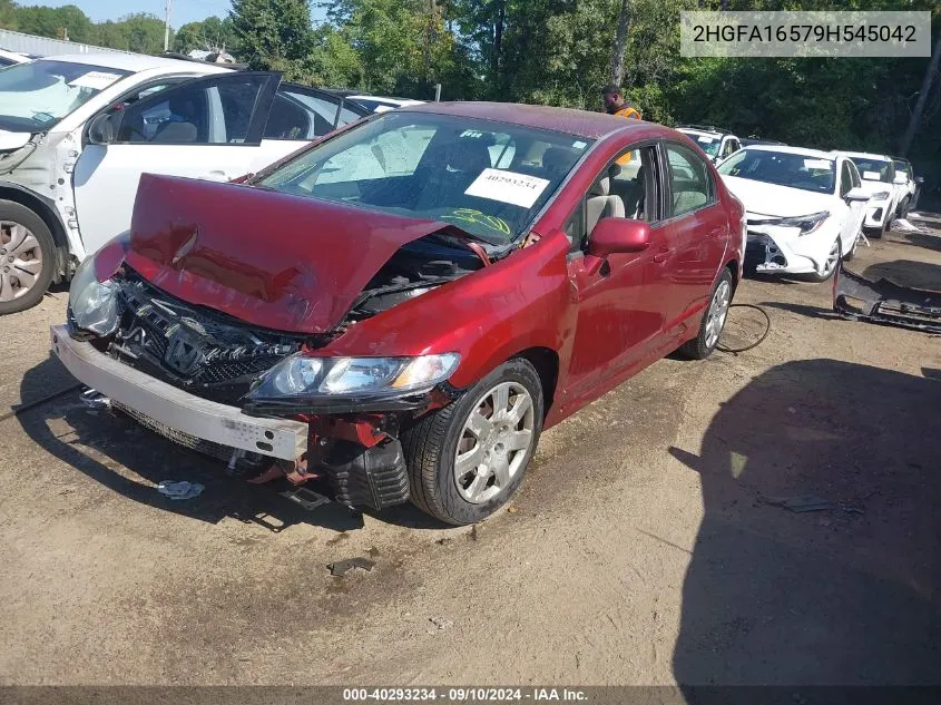 2HGFA16579H545042 2009 Honda Civic Lx