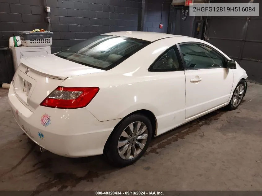 2HGFG12819H516084 2009 Honda Civic Ex