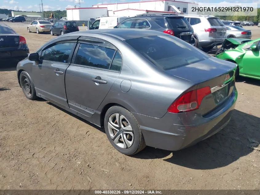 2HGFA16529H321970 2009 Honda Civic Lx