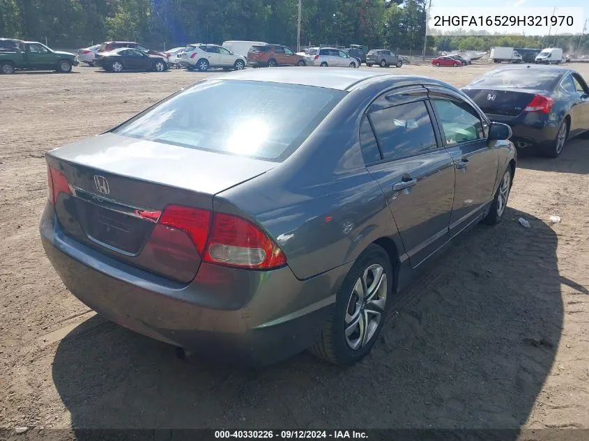 2HGFA16529H321970 2009 Honda Civic Lx