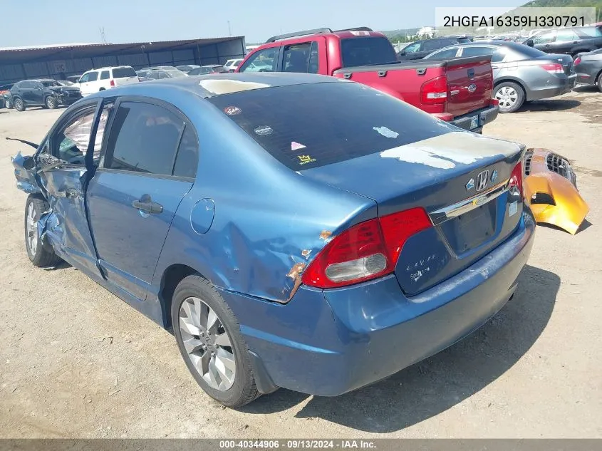 2HGFA16359H330791 2009 Honda Civic Vp