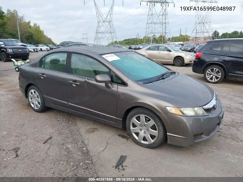 19XFA16599E048987 2009 Honda Civic Lx