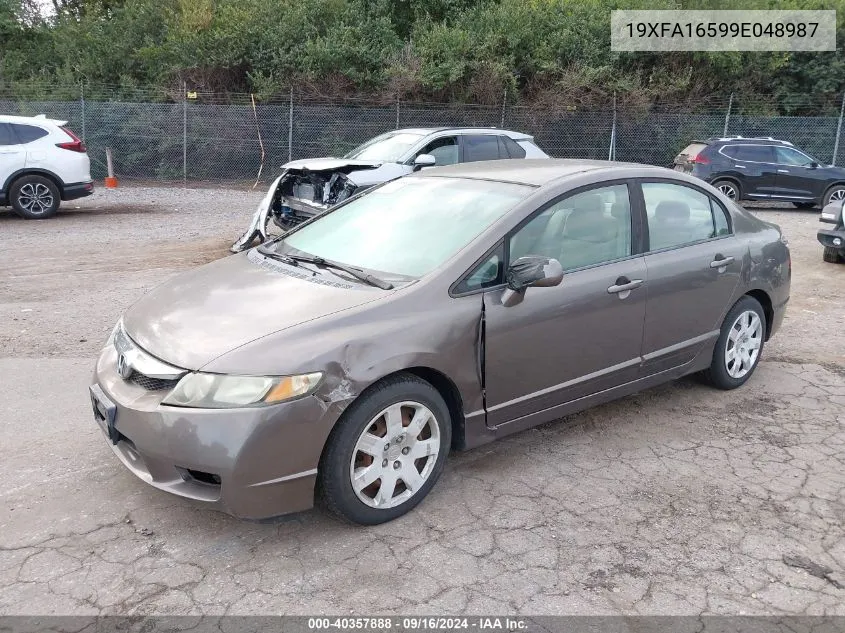 19XFA16599E048987 2009 Honda Civic Lx