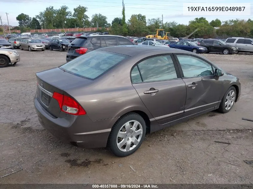 19XFA16599E048987 2009 Honda Civic Lx