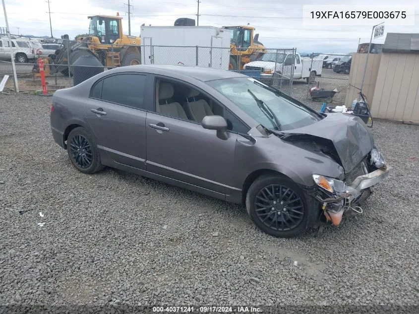 19XFA16579E003675 2009 Honda Civic Lx