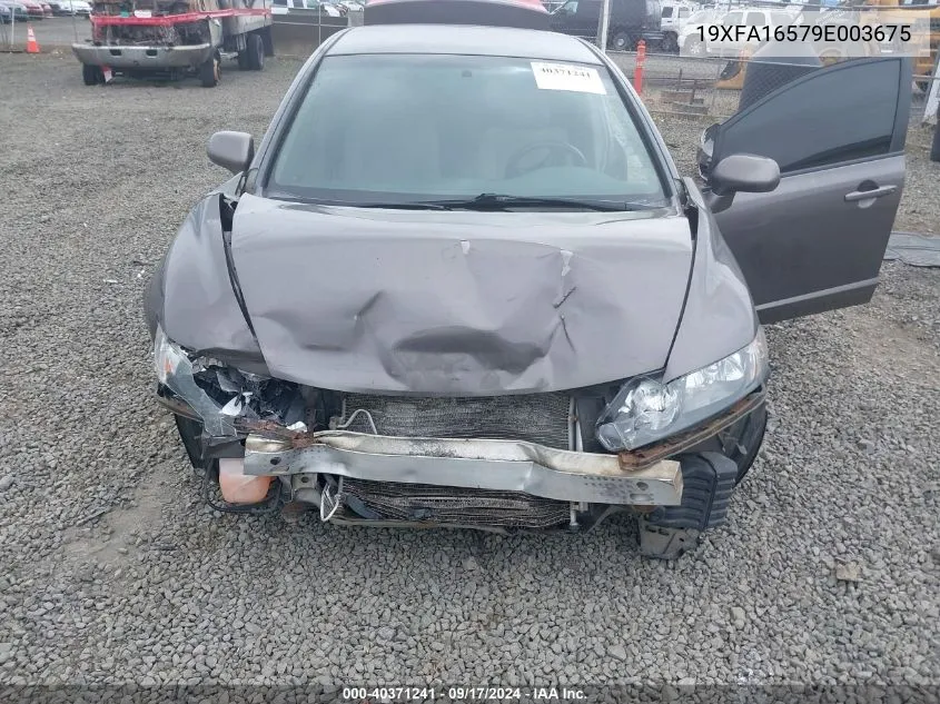 19XFA16579E003675 2009 Honda Civic Lx