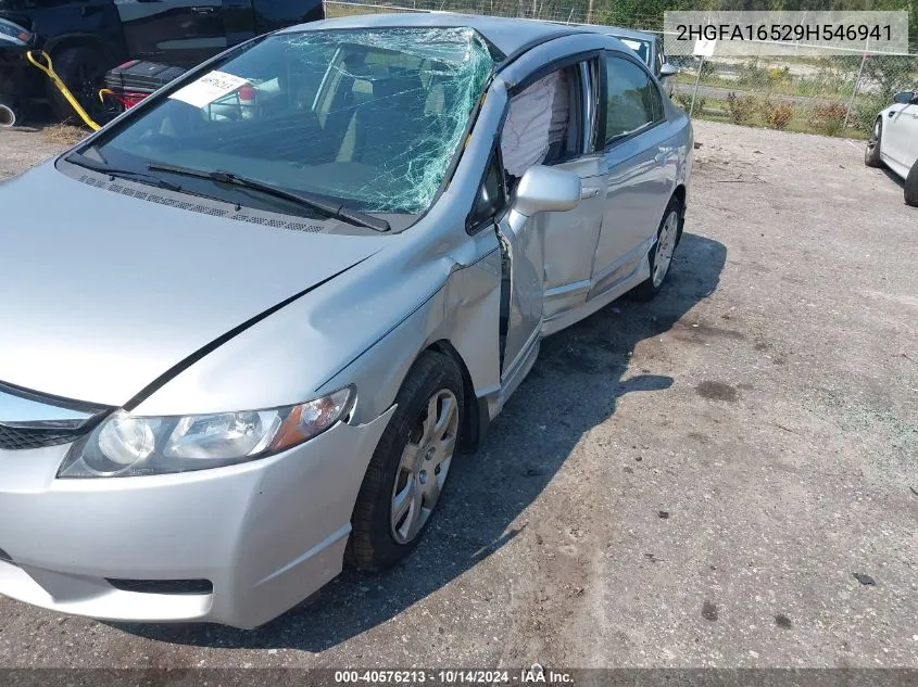 2HGFA16529H546941 2009 Honda Civic Lx