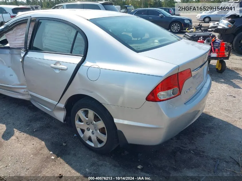 2HGFA16529H546941 2009 Honda Civic Lx