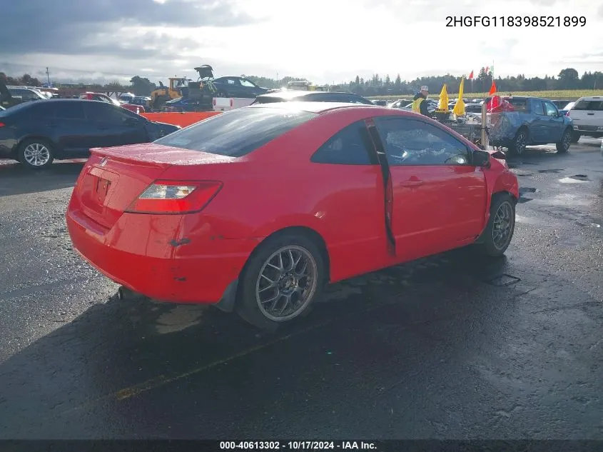 2HGFG118398521899 2009 Honda Civic Ex