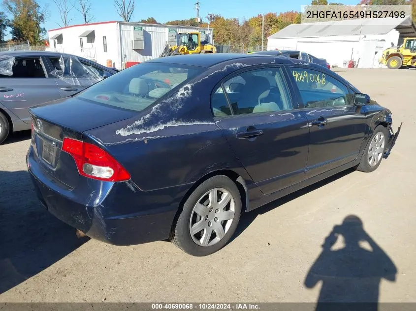 2HGFA16549H527498 2009 Honda Civic Lx