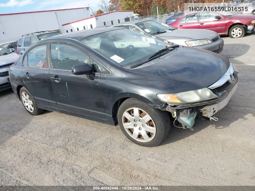 2009 Honda Civic Lx VIN: 1HGFA16559L016515 Lot: 40692446