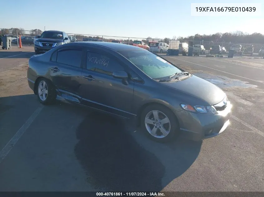 2009 Honda Civic Lx-S VIN: 19XFA16679E010439 Lot: 40761861