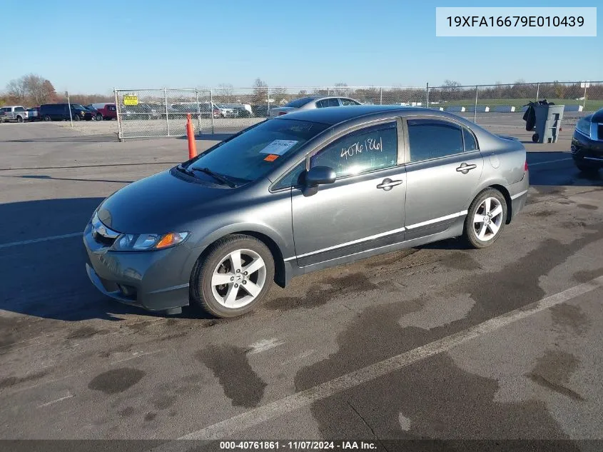 2009 Honda Civic Lx-S VIN: 19XFA16679E010439 Lot: 40761861