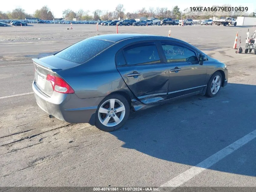 2009 Honda Civic Lx-S VIN: 19XFA16679E010439 Lot: 40761861