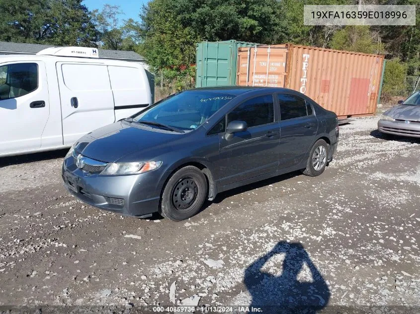 19XFA16359E018996 2009 Honda Civic Vp