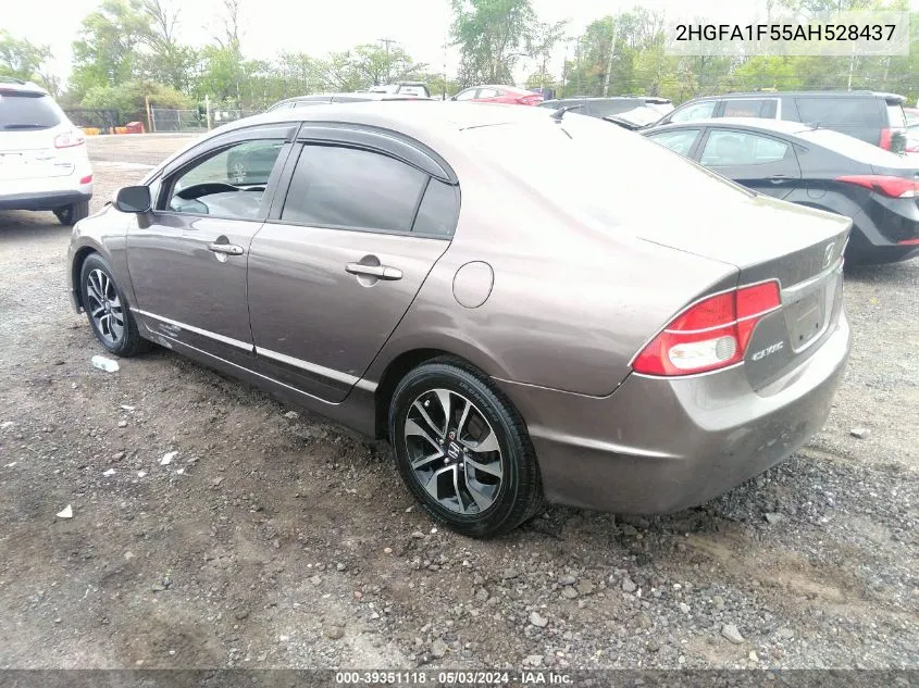 2HGFA1F55AH528437 2010 Honda Civic Lx