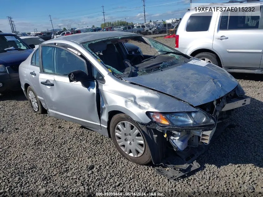 19XFA1F37AE015232 2010 Honda Civic Vp