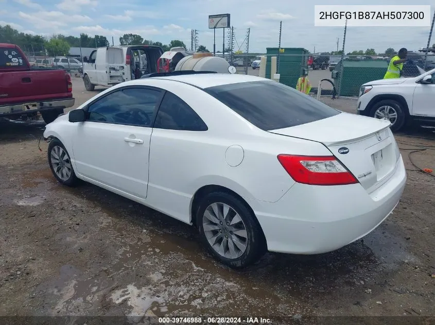 2010 Honda Civic Ex VIN: 2HGFG1B87AH507300 Lot: 39746988