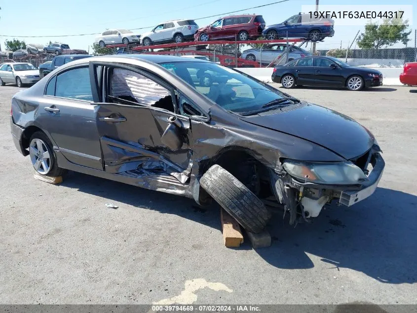 19XFA1F63AE044317 2010 Honda Civic Lx-S