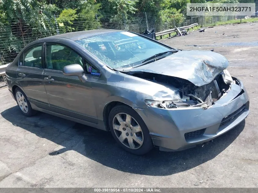 2HGFA1F50AH323771 2010 Honda Civic Lx