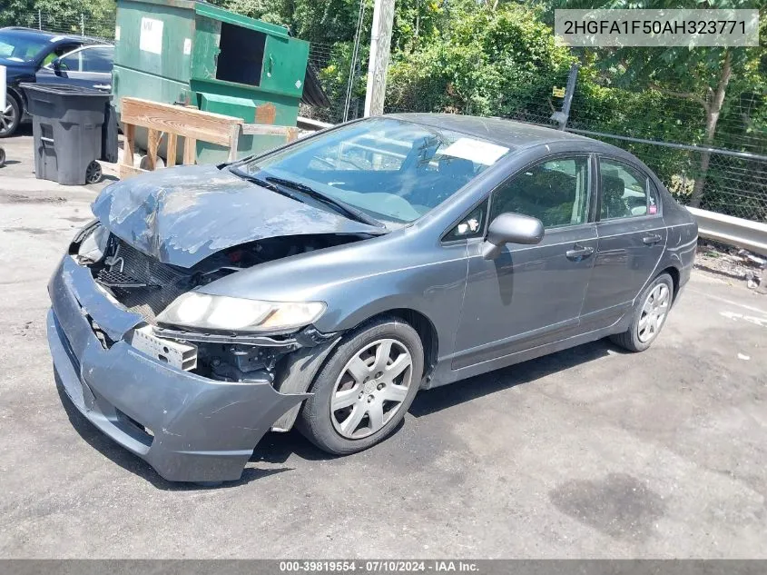 2010 Honda Civic Lx VIN: 2HGFA1F50AH323771 Lot: 39819554