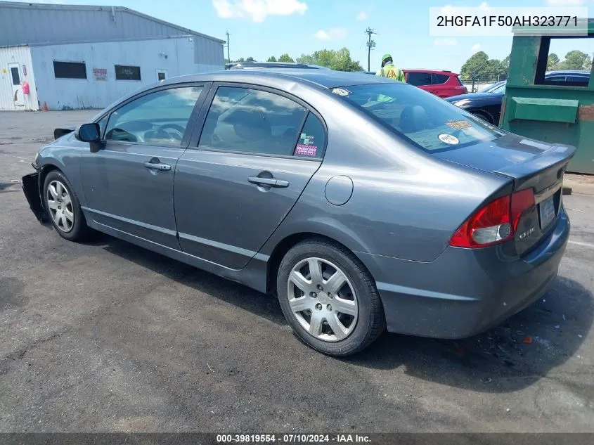 2010 Honda Civic Lx VIN: 2HGFA1F50AH323771 Lot: 39819554