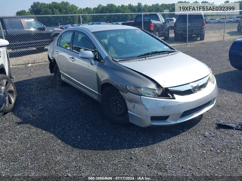 19XFA1F55AE032399 2010 Honda Civic Lx