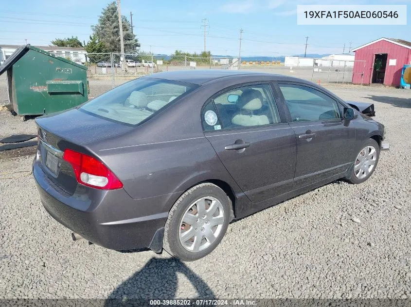 2010 Honda Civic Lx VIN: 19XFA1F50AE060546 Lot: 39885202