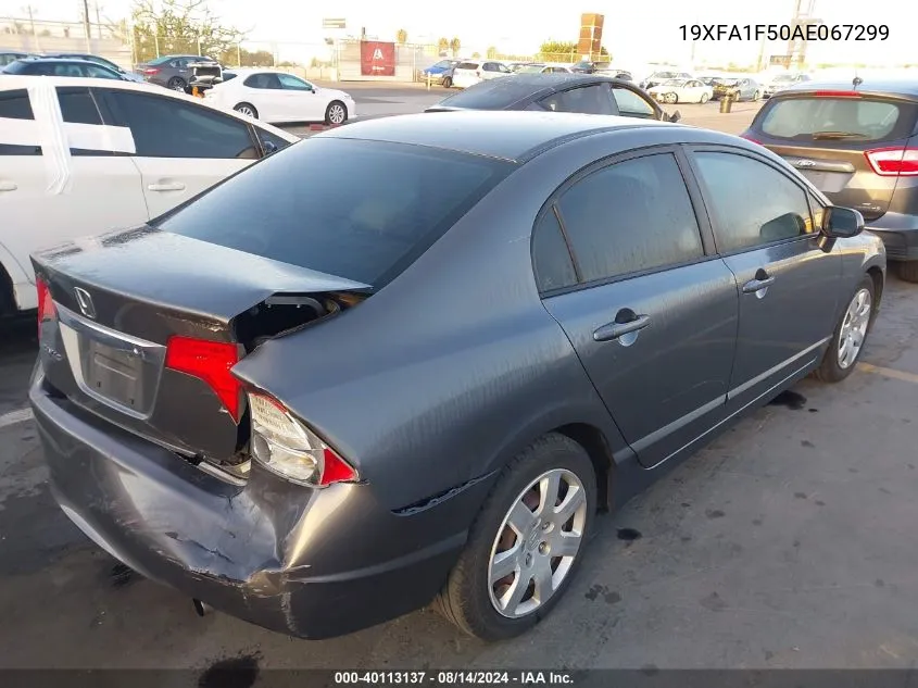 19XFA1F50AE067299 2010 Honda Civic Lx