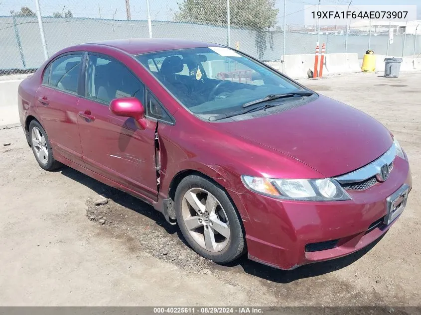 2010 Honda Civic Lx-S VIN: 19XFA1F64AE073907 Lot: 40225611