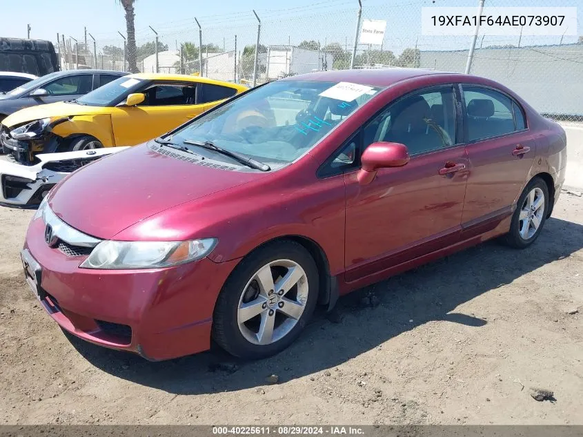 2010 Honda Civic Lx-S VIN: 19XFA1F64AE073907 Lot: 40225611