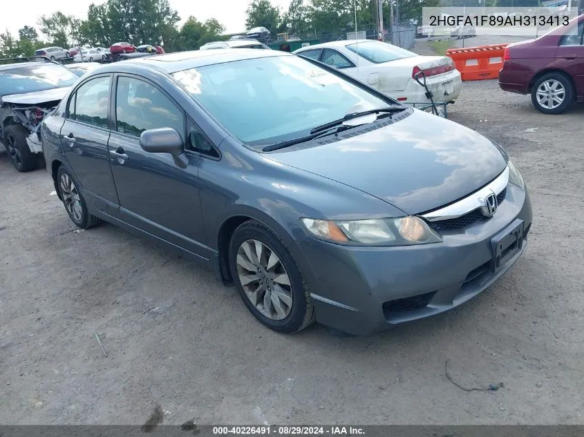 2HGFA1F89AH313413 2010 Honda Civic Ex